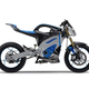 Illustration for article titled This Yamaha Electric Motorcycle Concept Is Two Wheel Drive
